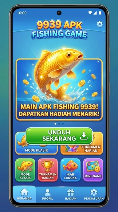 Tampilan utama aplikasi 9939 yang menarik.